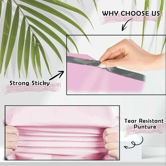 Pink Poly Mailers (25) - Picture 3 of 4